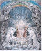 William Blake, Four and Twenty Elders Casting their Crowns before the Divine Throne